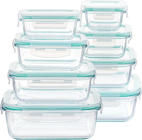 Glass food storage containers - food,