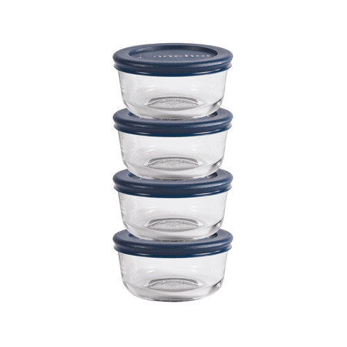 Anchor hocking glass - anchor, food